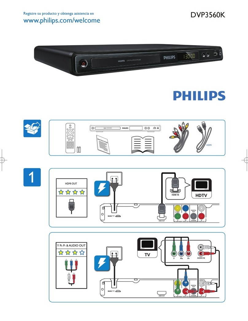 Philips DVP3560KX/77 user manual