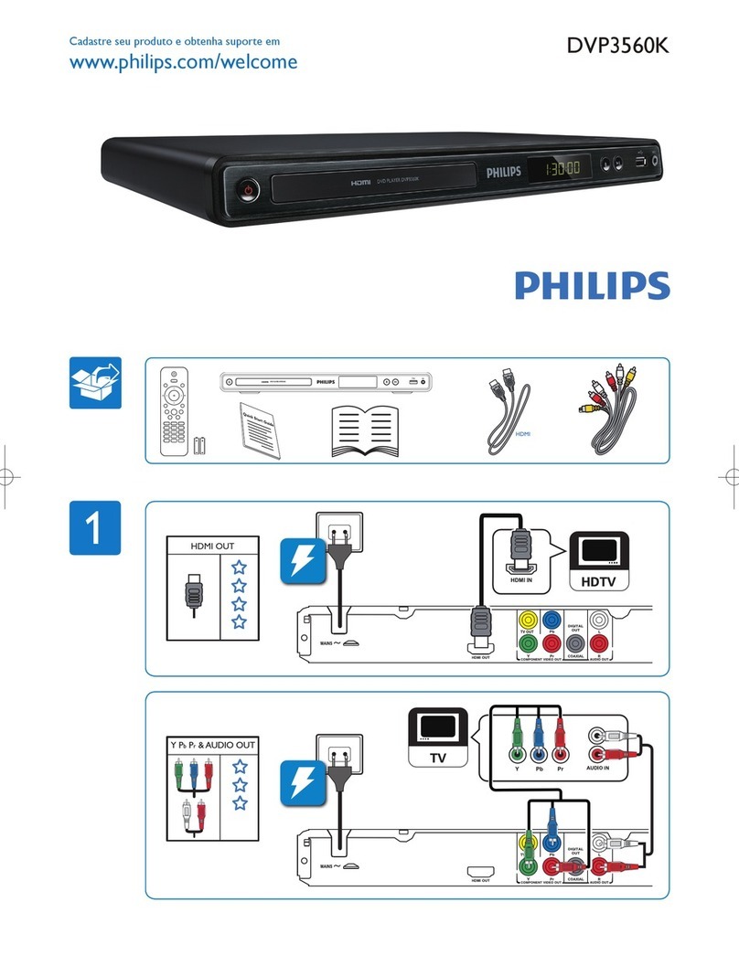 Philips DVP3560KX/78 User manual
