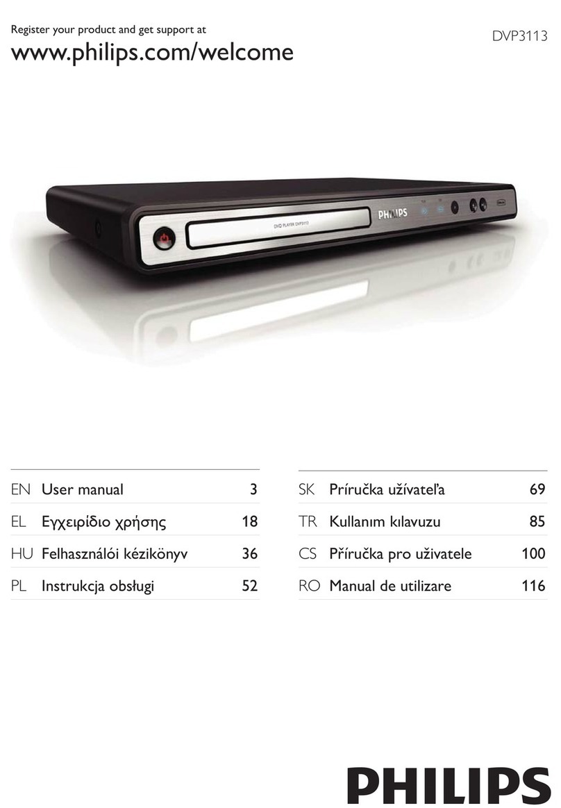 Philips DVP3113/58 user manual