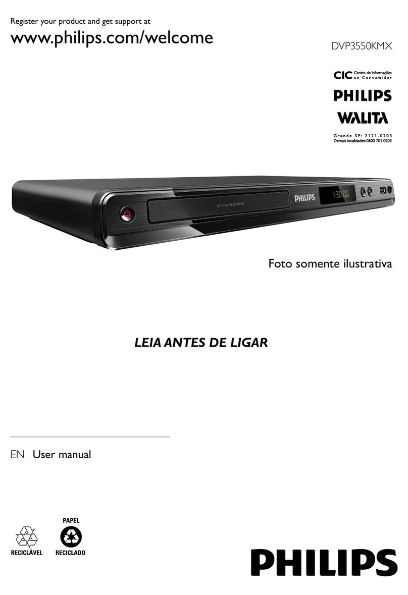 Philips DVP3550KMX/78 User manual