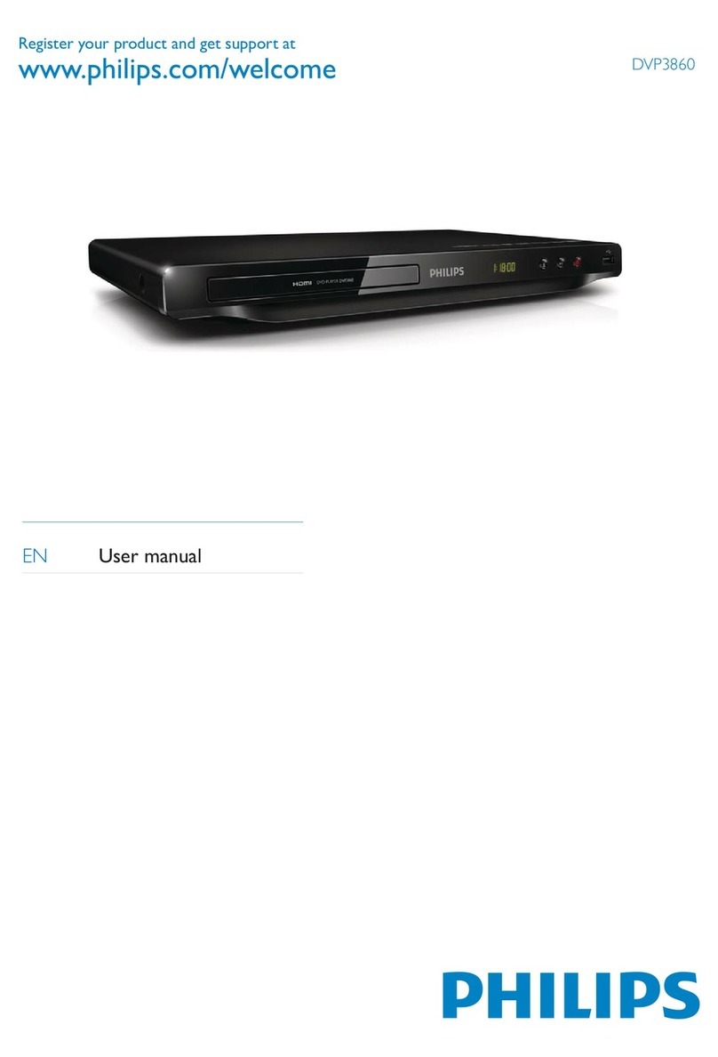Philips DVP3860/58 User manual