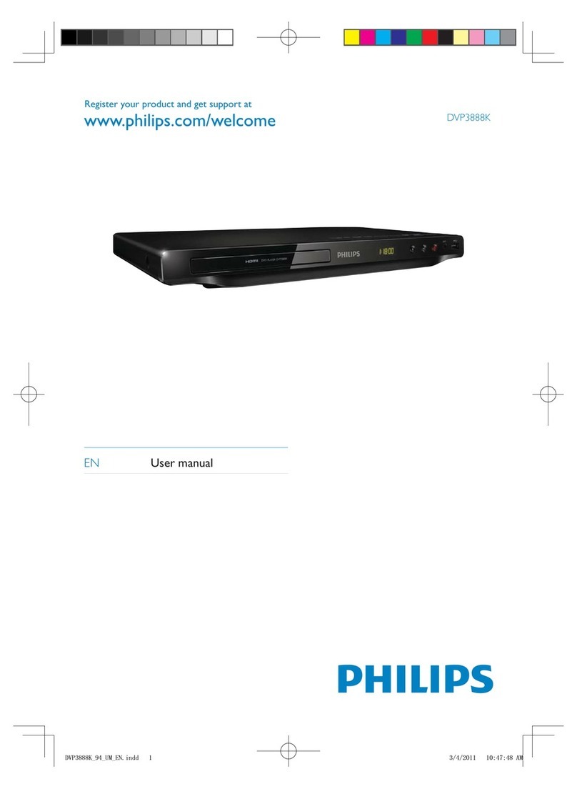 Philips DVP3888KX/94 User manual