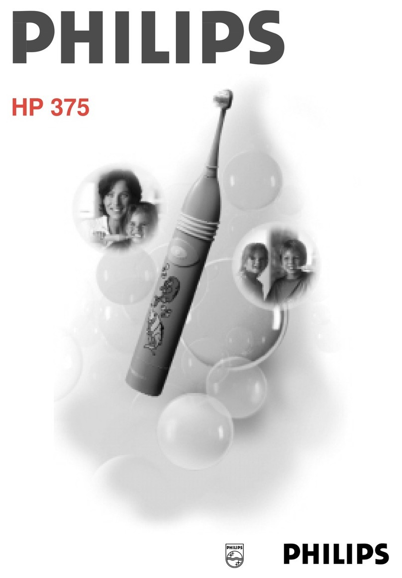 Philips HP375/11 user manual