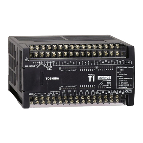 Toshiba Eagle T1 Series PLCs Installation and operating instructions