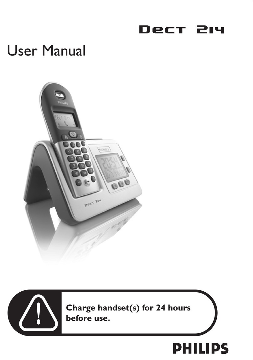 Philips DECT2141S/69 User manual
