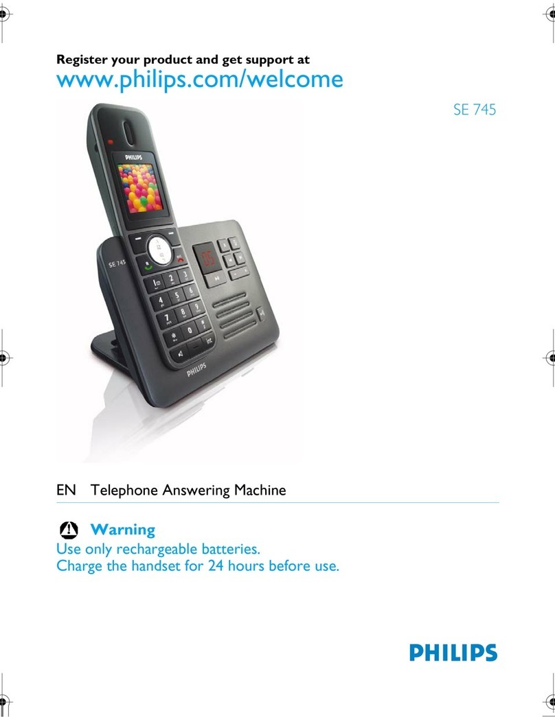 Philips SE7451B/51 User manual