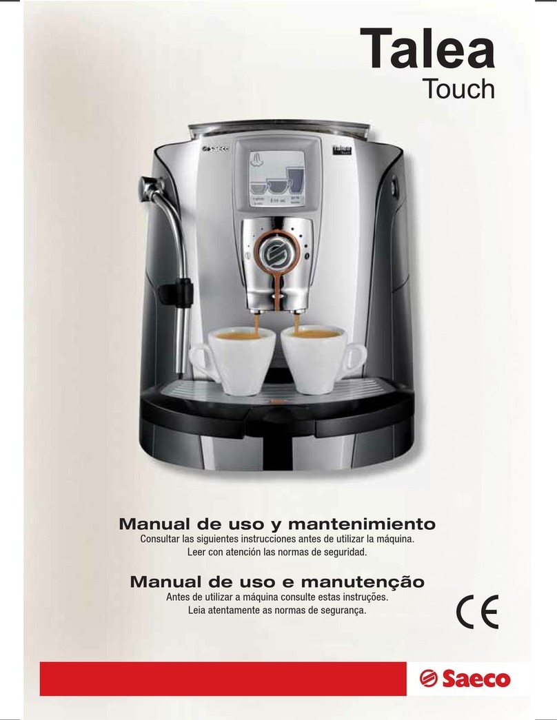 Saeco 10000243 user manual