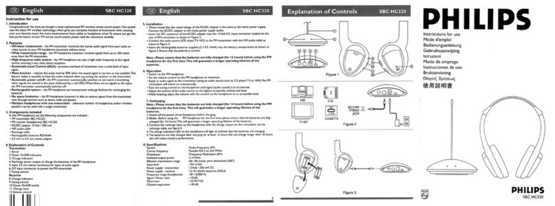 Philips SBCHC320/09 Instructions for use