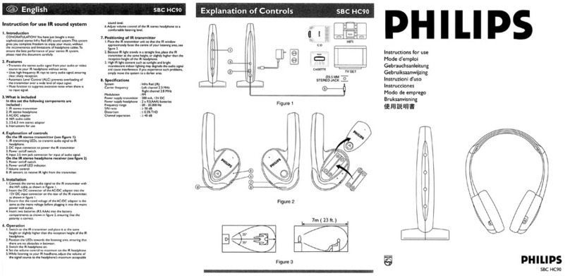 Philips SBCHC090/09 Instructions for use Philips SBCHC090/09 Instructions for use