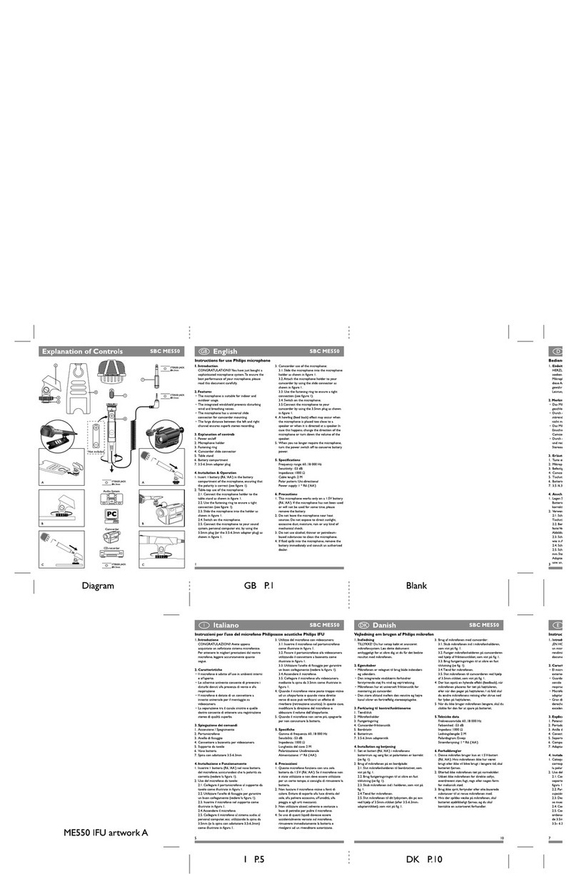 Philips SBCME550/00 User manual Philips SBCME550/00 User manual