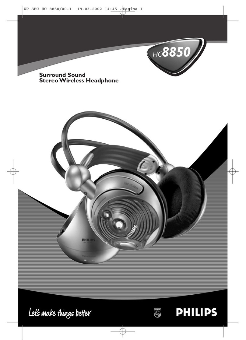 Philips SBCHC8850/06 User manual