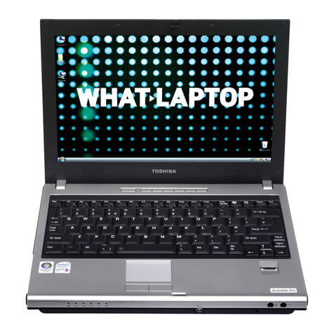 Toshiba Satellite U200 Series Specifications