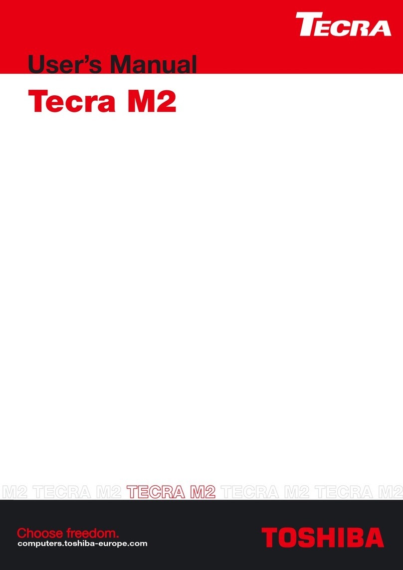 Toshiba TECRA M2 User manual