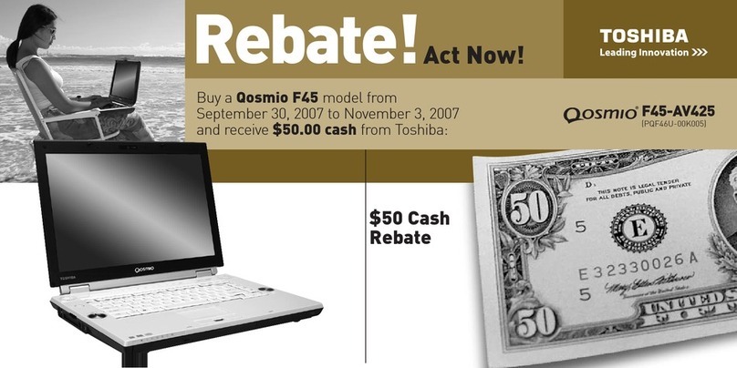 Toshiba Qosmio M0026290 brochure