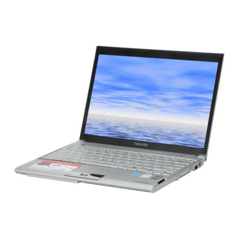 Toshiba PORTEGE R500 Series User manual