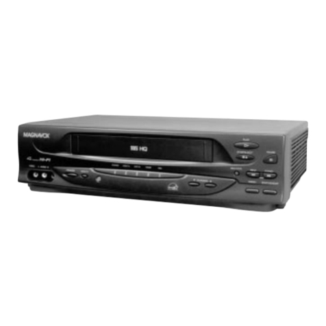 Magnavox VR601BMX User manual