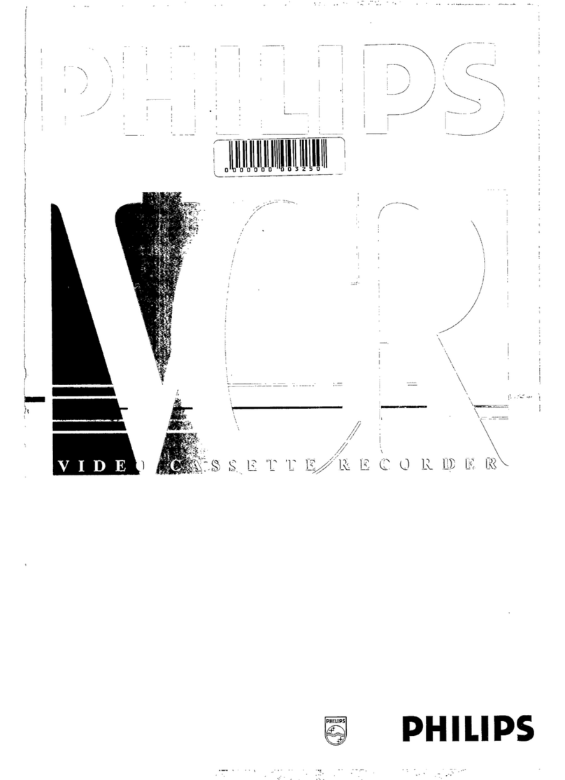 Philips VR475/16 User manual