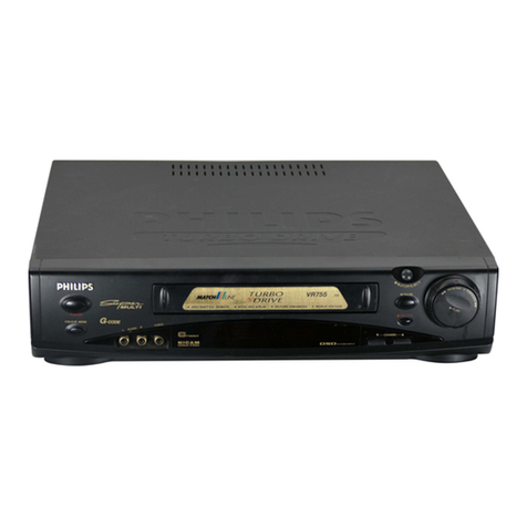Philips VR755/50 User manual Philips VR755/50 User manual