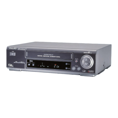 Philips MatchLine VR960BPH owner's manual