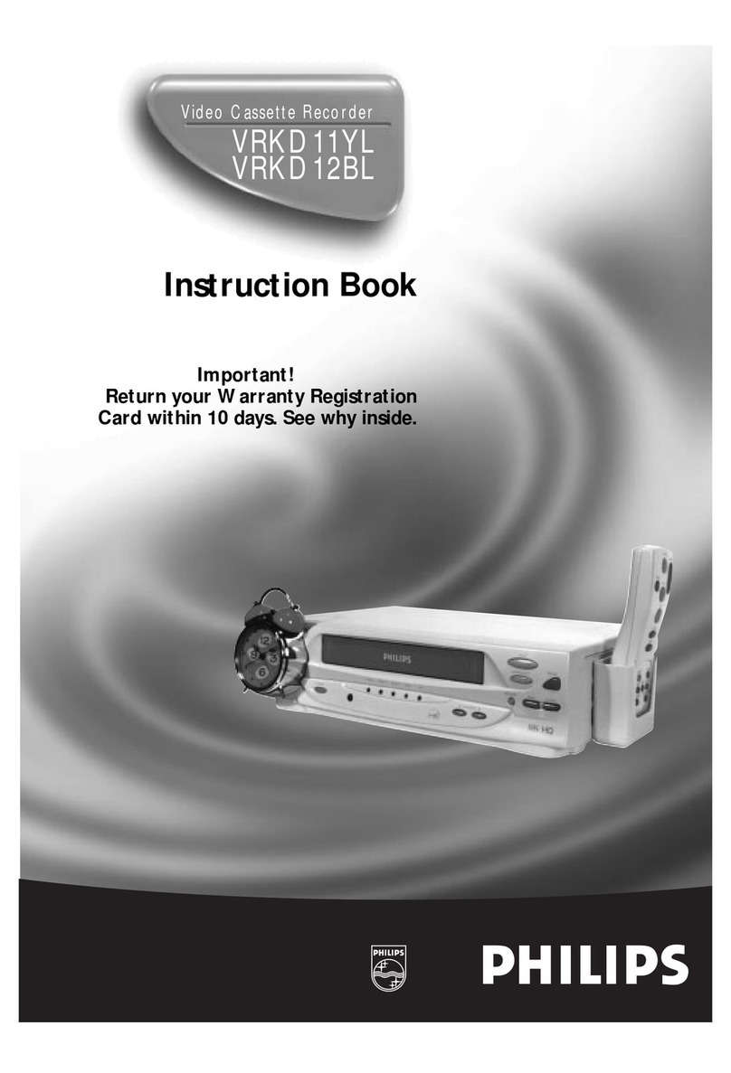 Philips VRKD12BL User manual
