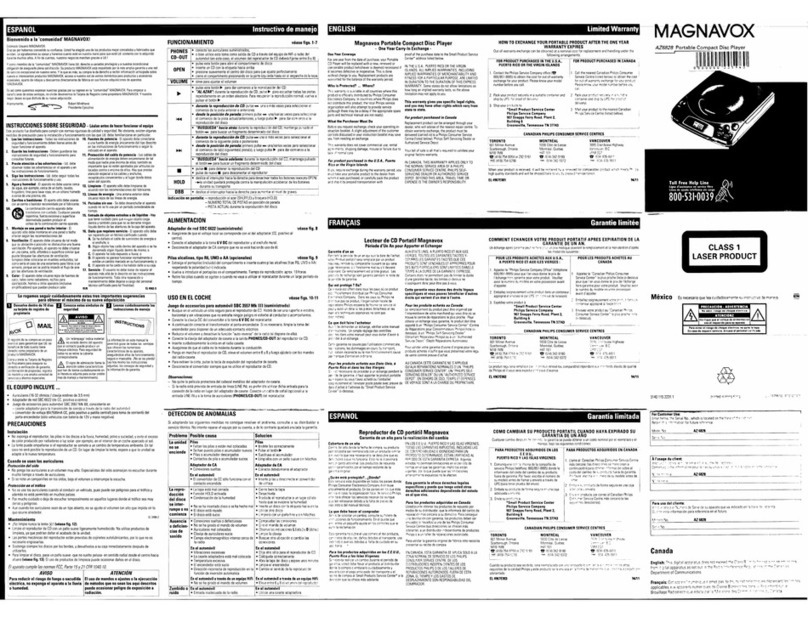Magnavox AZ6828/17 User manual