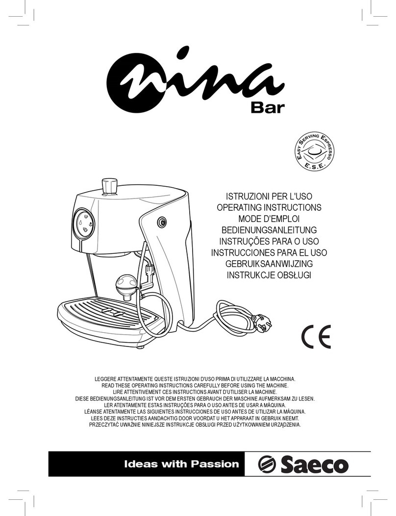 Saeco 10002671 User manual Saeco 10002671 User manual