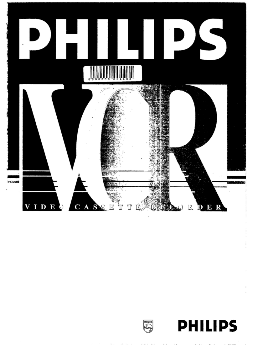 Philips VR 666/16 User manual