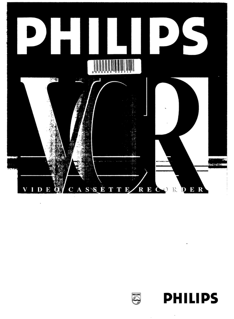 Philips VR768/16 User manual