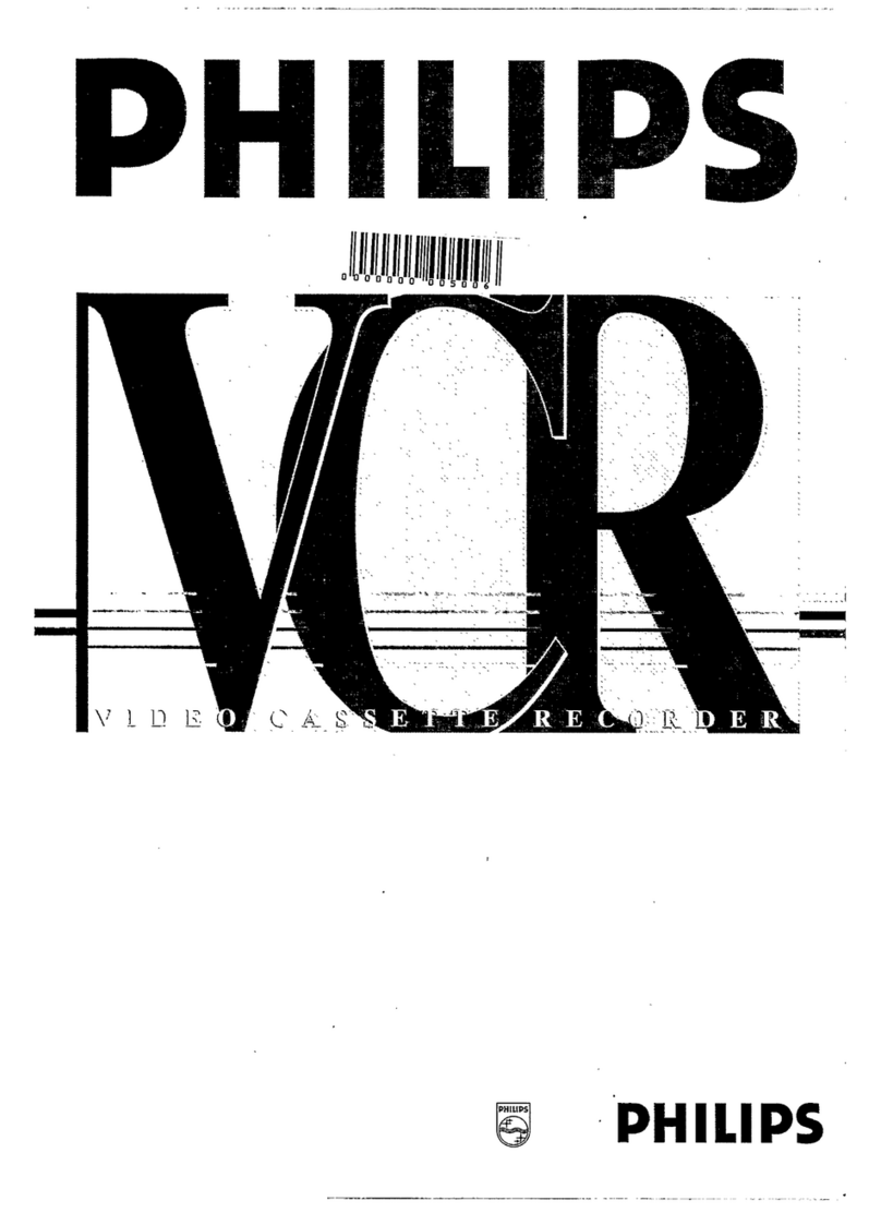 Philips VR 678/16 User manual
