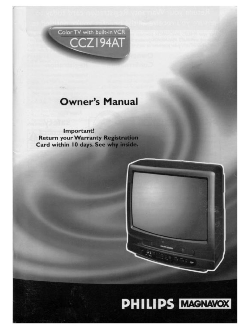 Philips Magnavox CCZ194AT User manual