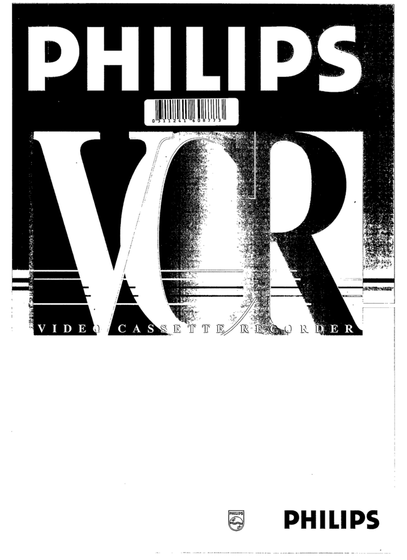 Philips VR668/06 User manual
