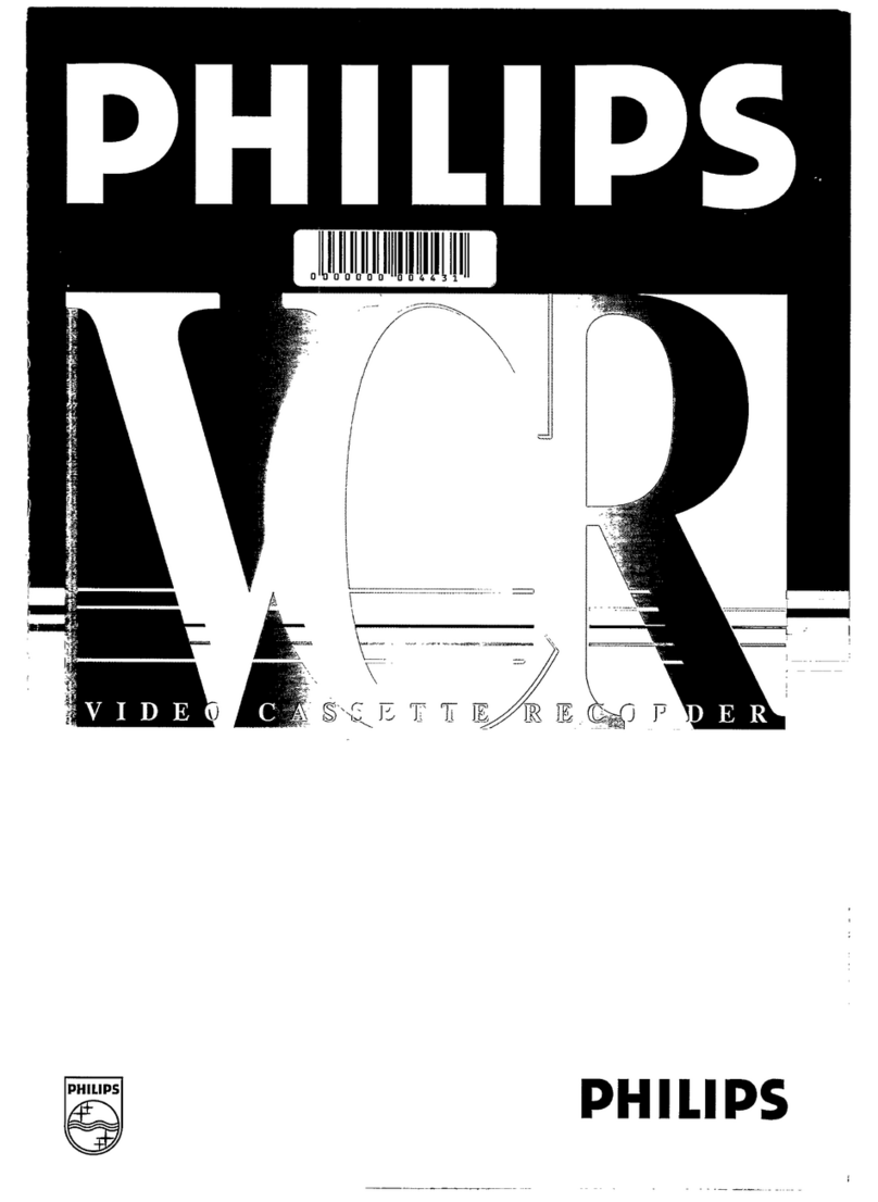 Philips VR 632/13 User manual