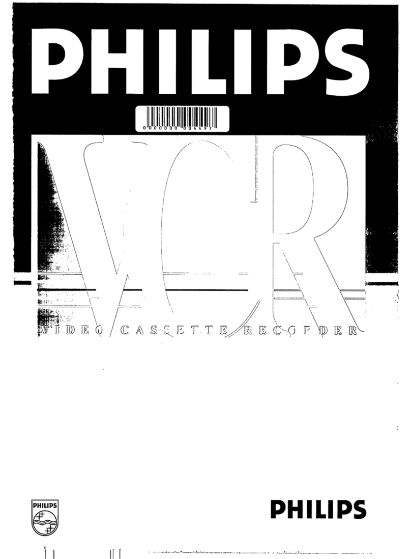 Philips VR 647/07 User manual