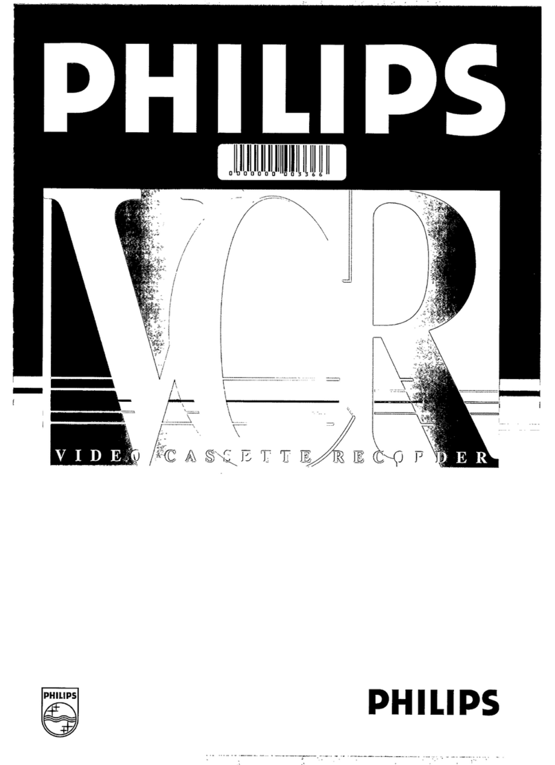 Philips VR 838/10 User manual