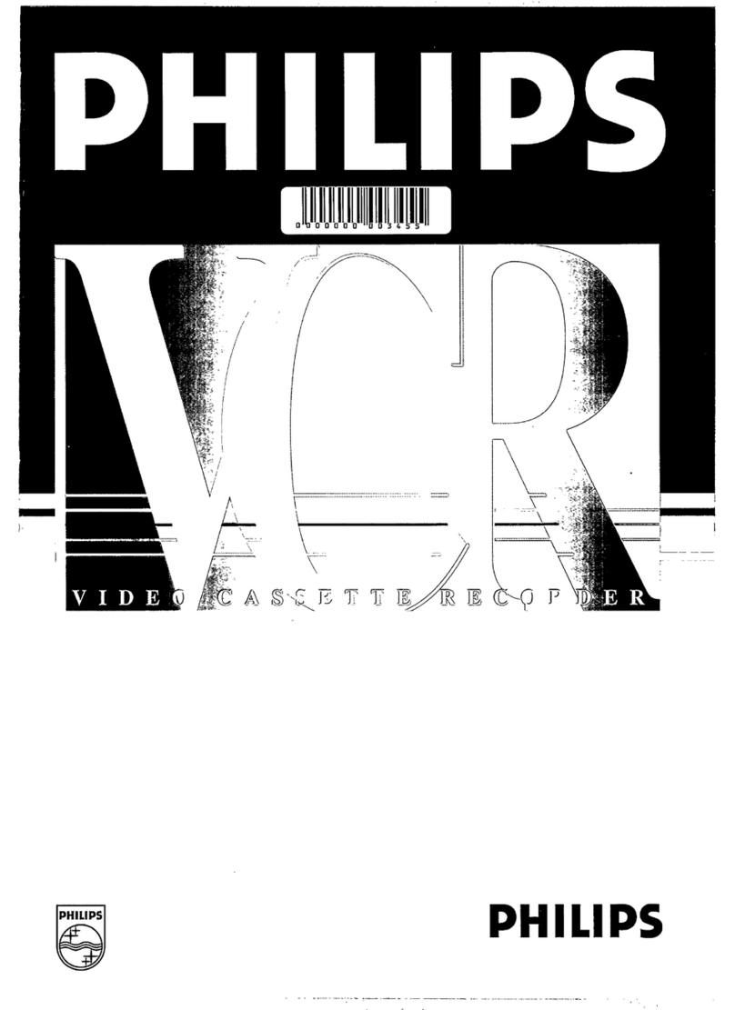 Philips VR 747/10 operating manual