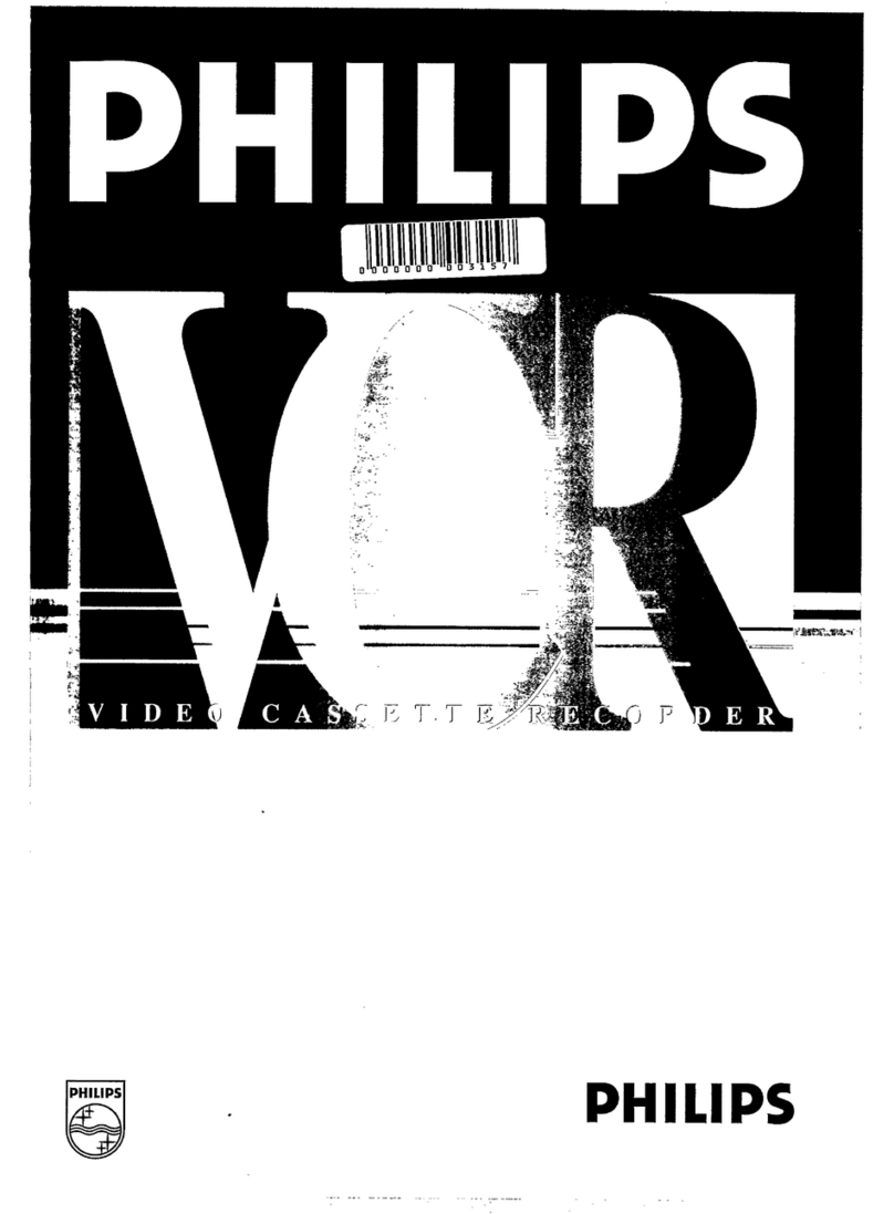 Philips VR 657/02L User manual