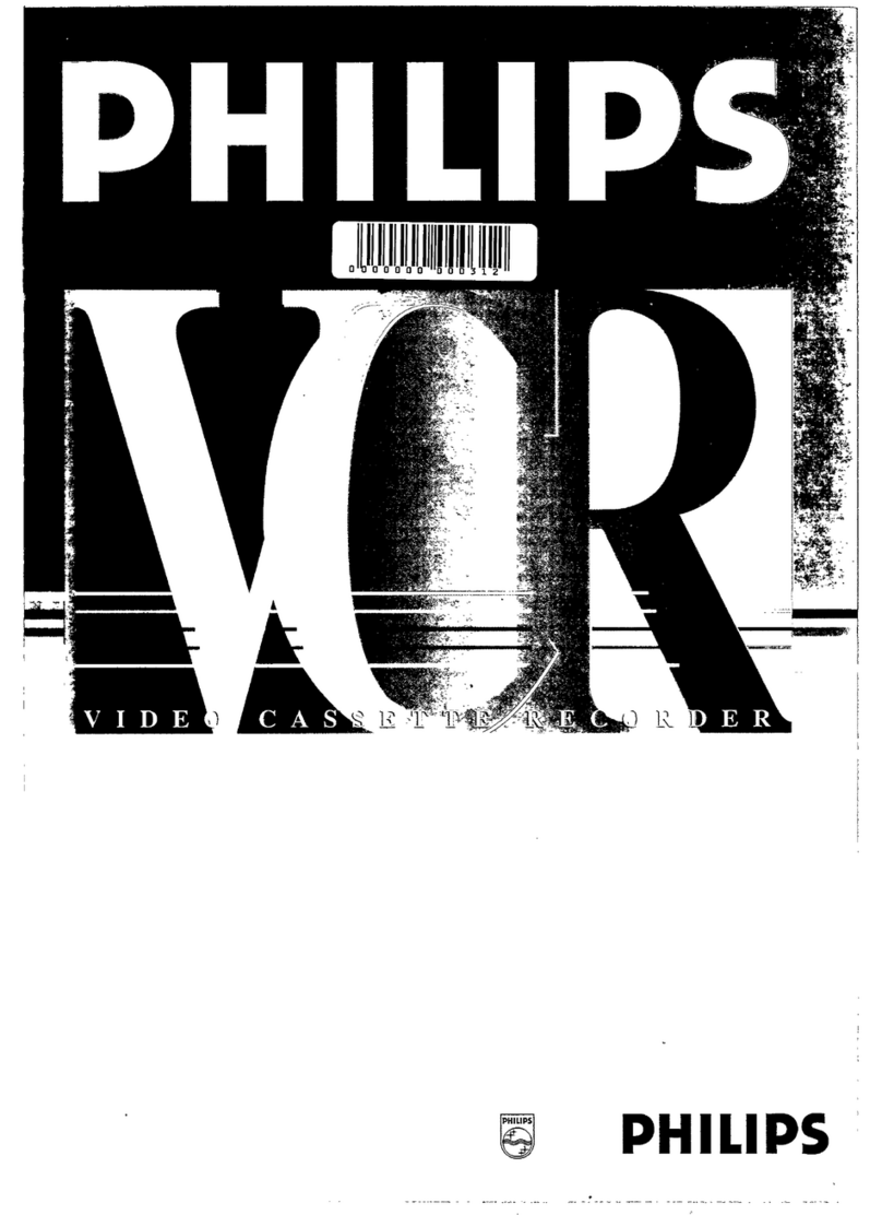 Philips VR 666/02 User manual