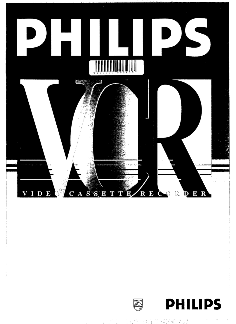Philips VR 757/16L User manual