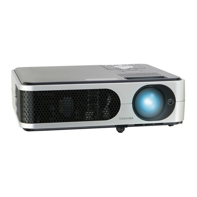 Toshiba TLP TLP-X2000 User manual
