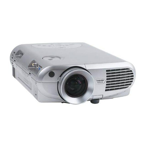 Toshiba TLP-260 User manual