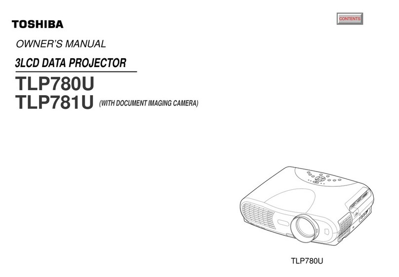 Toshiba TLP780U User manual