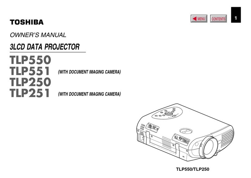 Toshiba TLP-251 User manual