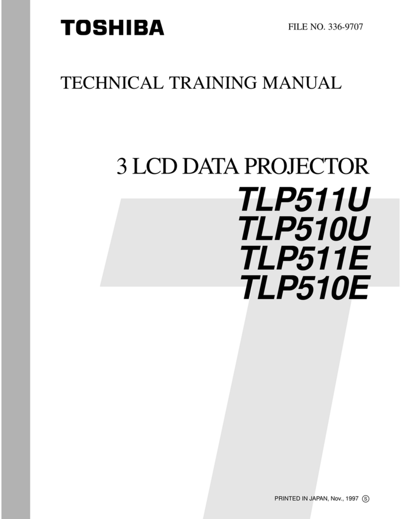 Toshiba TLP510E Installation guide