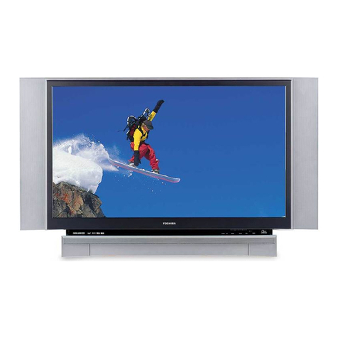 Toshiba 52HMX84 - Cinema Series HD User manual