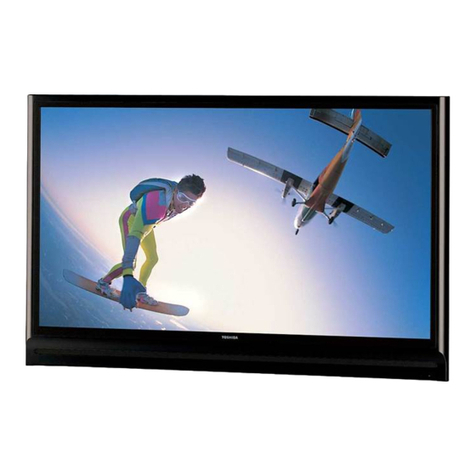 Toshiba 50HMX96 - 50" Rear Projection TV User manual Toshiba 50HMX96 - 50" Rear Projection TV User manual