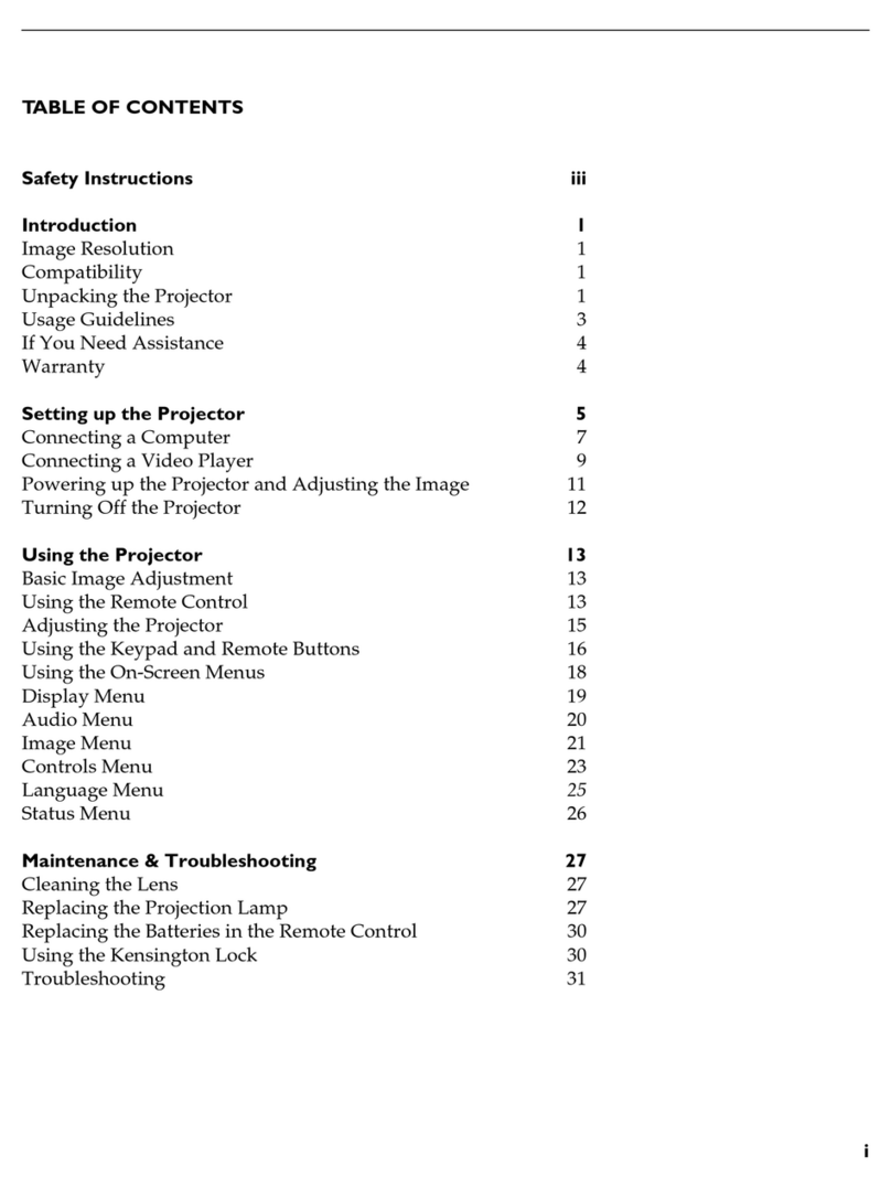 Toshiba TDP-B1 User manual