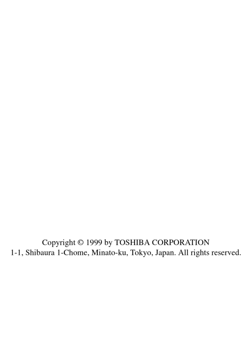 Toshiba TDP B1 User manual