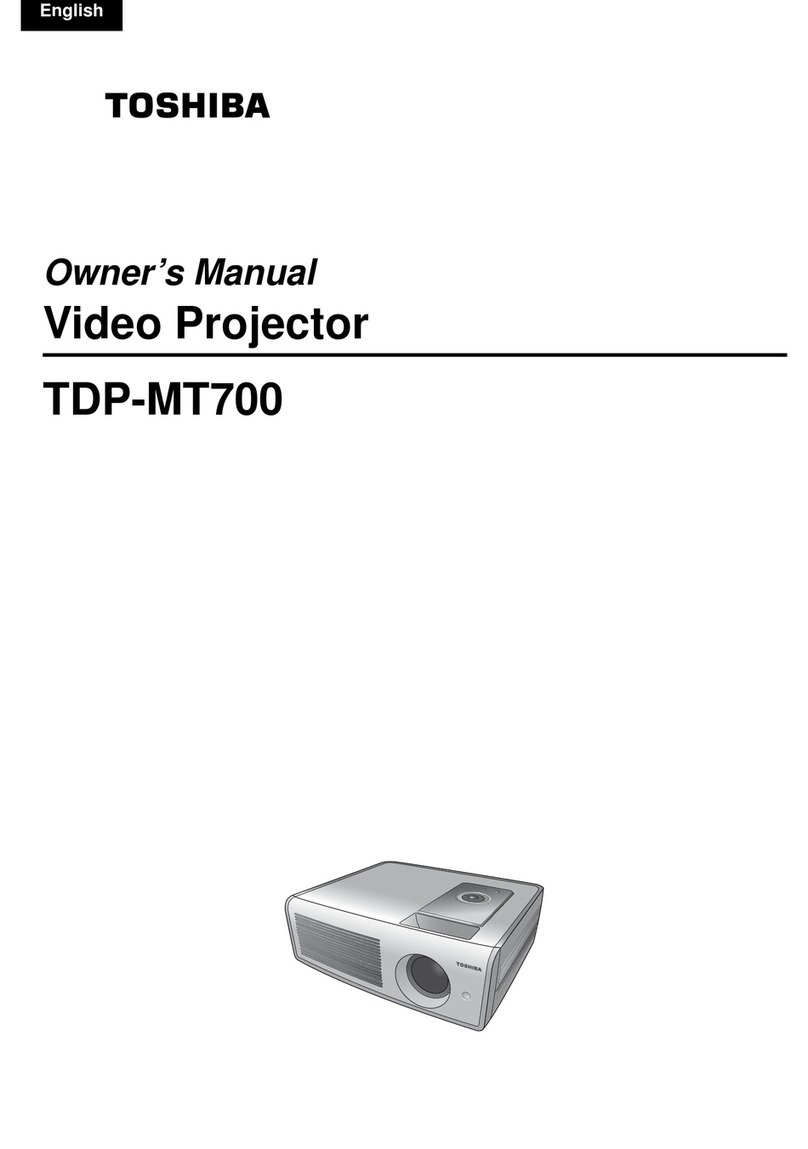 Toshiba TDP-MT700 User manual Toshiba TDP-MT700 User manual