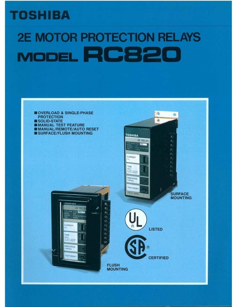 Toshiba RC820 Series User manual
