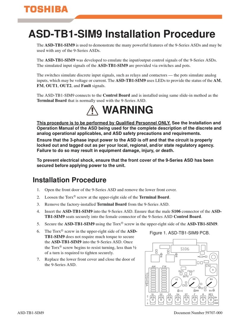 Toshiba ASD-TB1-SIM9 Reference guide